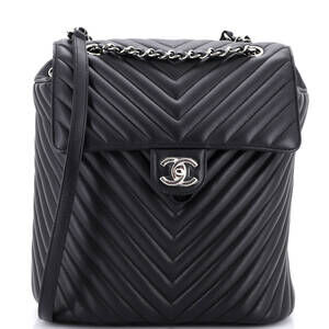 Chanel Urban Spirit Backpack Chevron #251811C40B